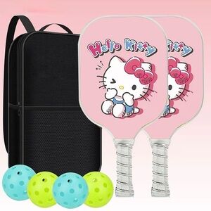 Hello Kitty Pink Paddle Set with Backpack
